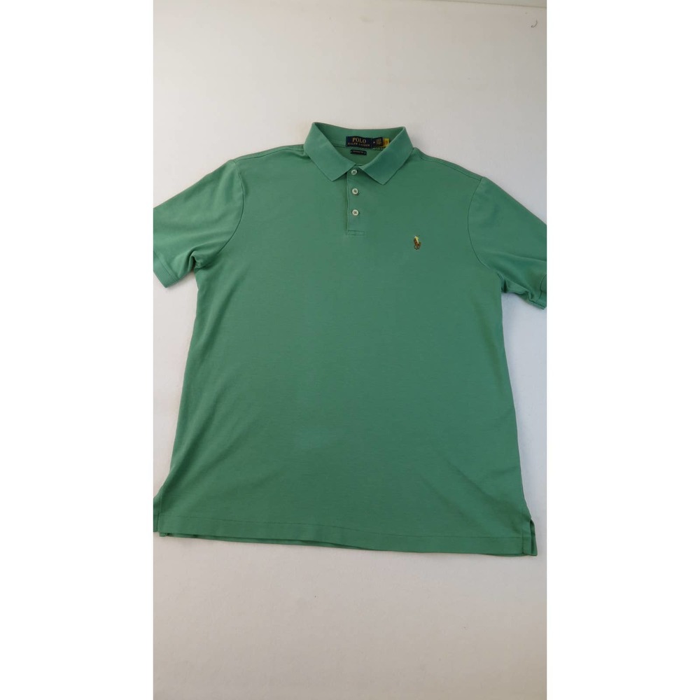 Ralph Lauren Polo Classic Fit Short Sleeve Mint Green Mens Size M